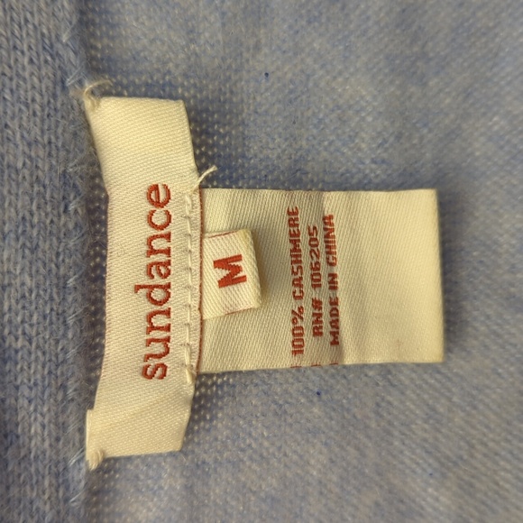 Sundance Drape Neck Cashmere Sweater - Picture 3 of 5